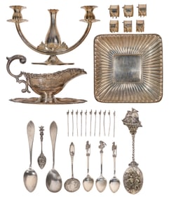 Sterling Silver Tableware Assortment