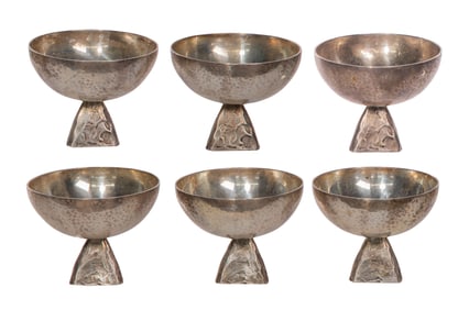 William Frederick Sterling Silver Salt Cellars