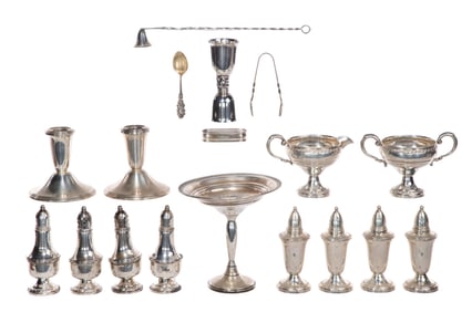 Sterling Silver Tableware Assortment