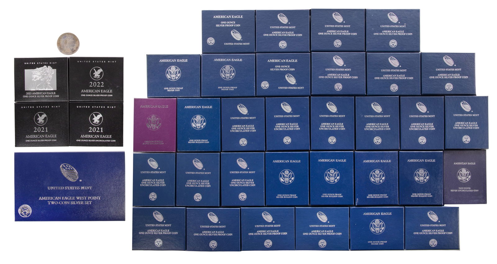 American Eagle Silver Coin Assortment (1 of 3)