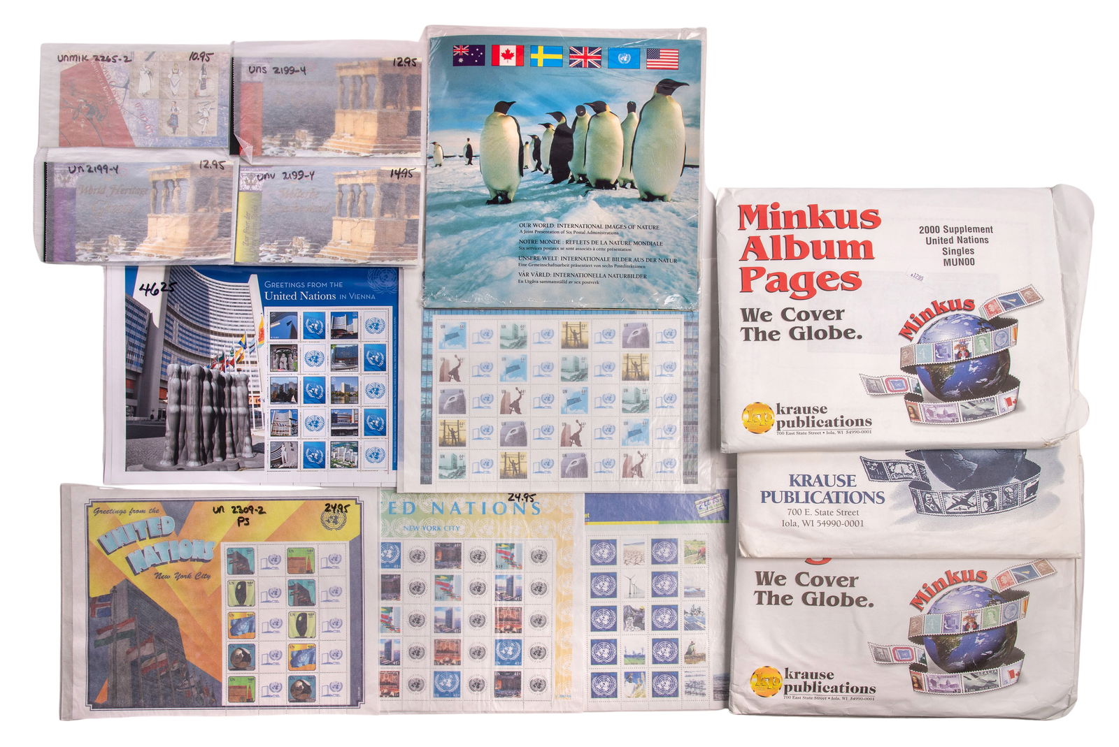 UN and World Stamp Assortment (1 of 8)