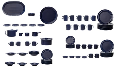 Arabia Finland Blues China Service