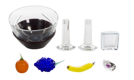 Crystal and Art Glass Assortment