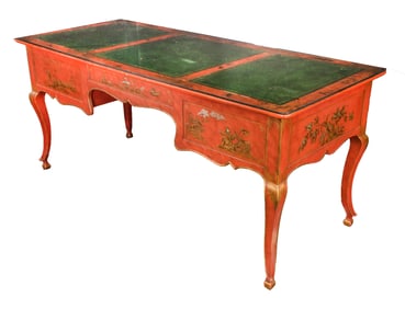 Baker Chinoiserie Style Desk