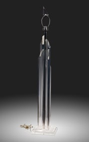 Hivo Van Teal (American, 20th Century) Acrylic Floor Lamp