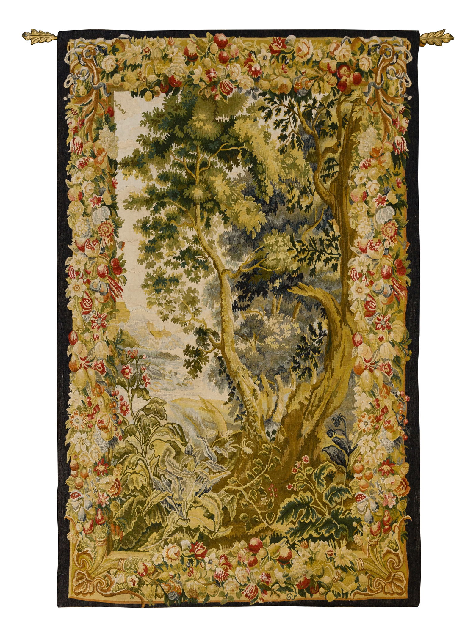 French Verdure Tapestry Wall Hanging (1 of 3)