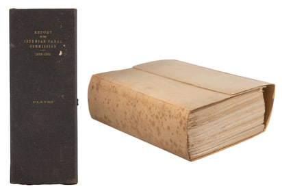 Walker 'Report of the Isthmian Canal Commission' 1899-1901 Plate Volume