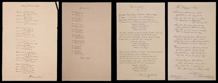 Signed Manuscript Assortment