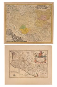 Hand Colored Maps