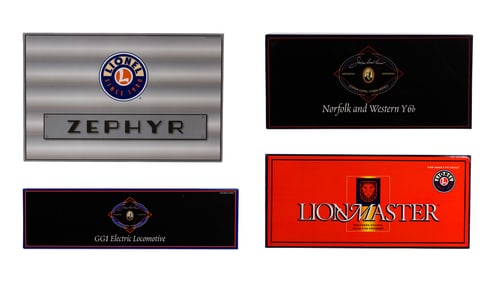 Lionel Model Train O Scale Locomotive Assortment