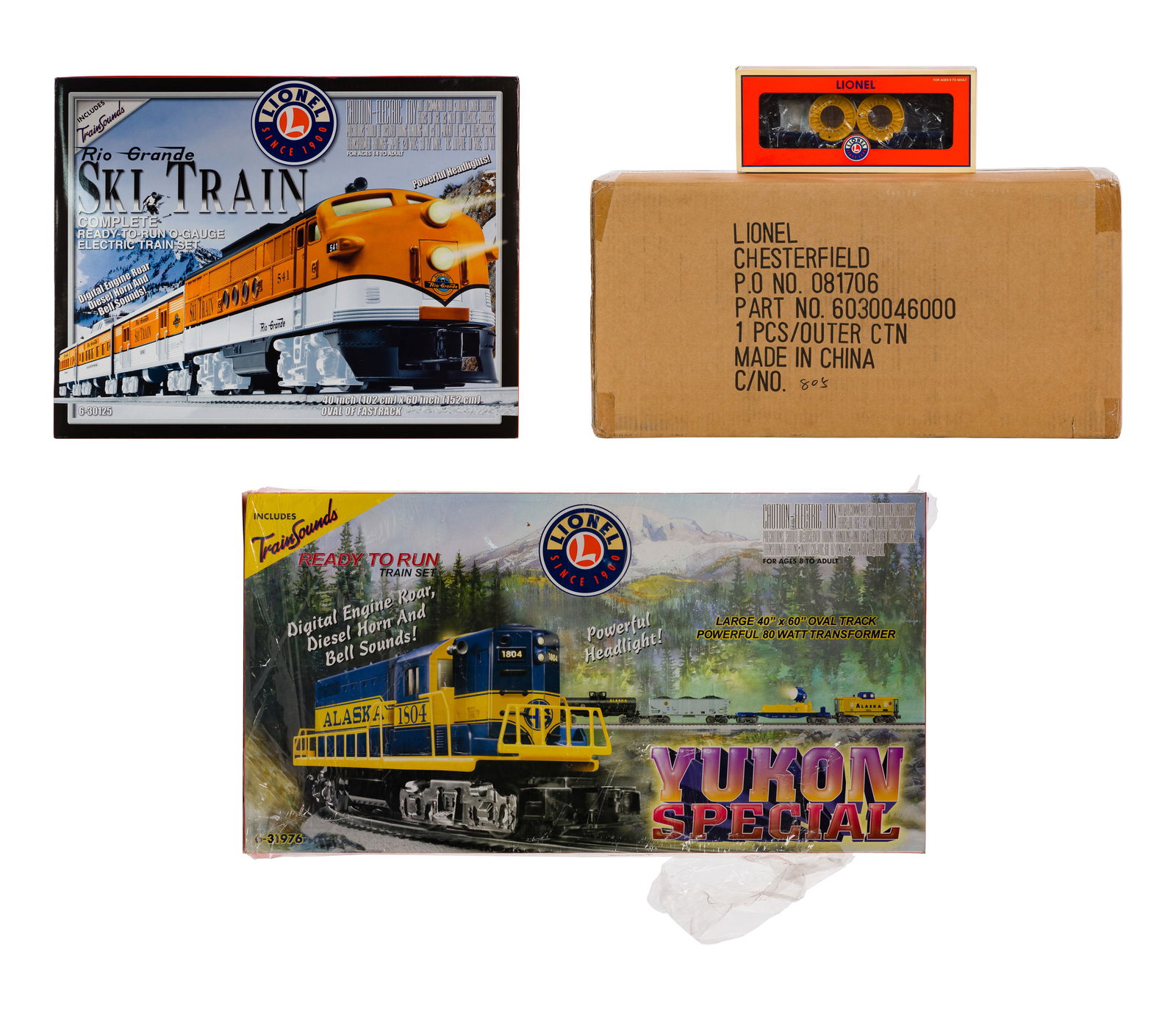 Lionel Model Train O Scale Assortment (1 of 2)