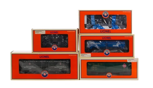 Lionel Model Train O Scale Car Assortment