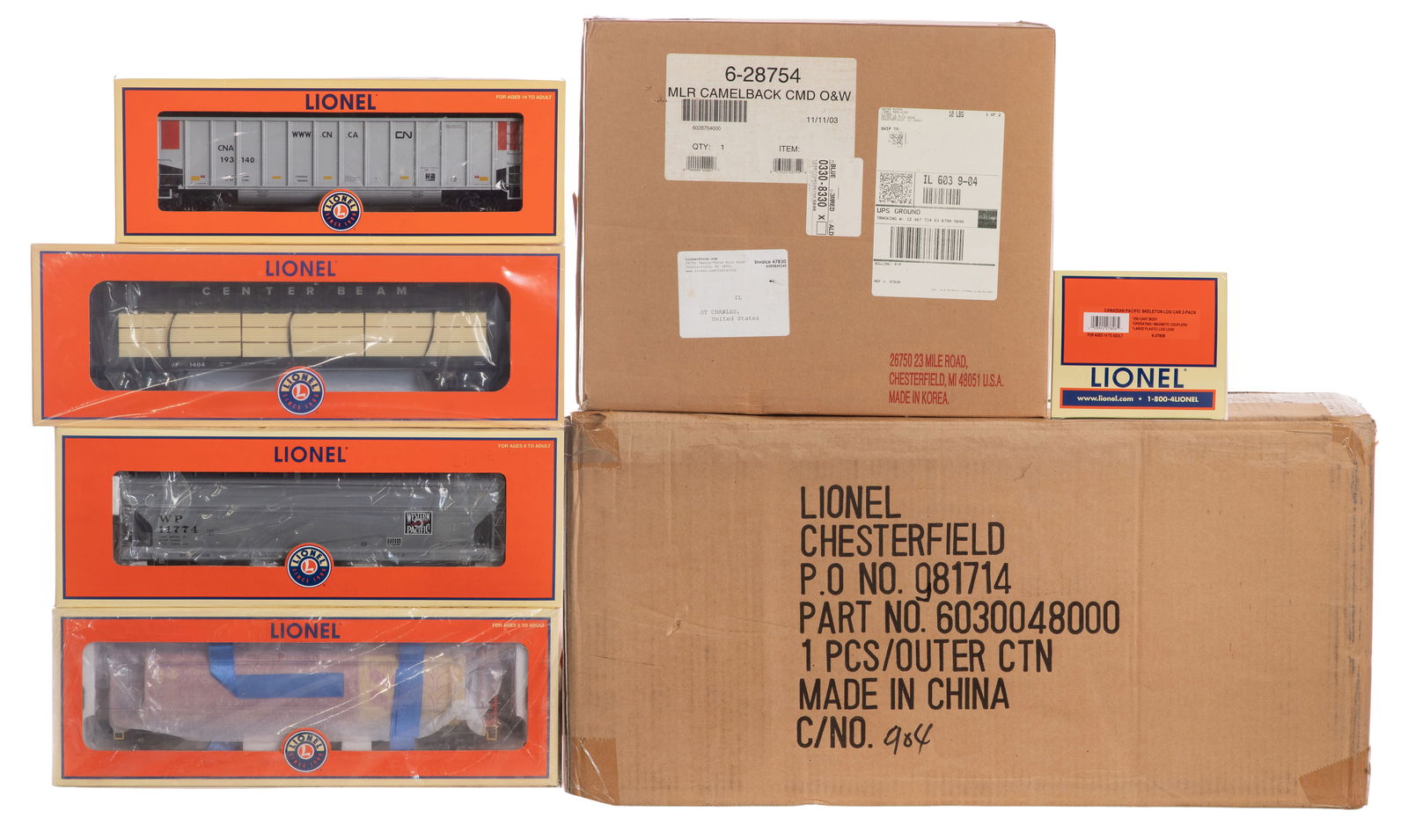 Lionel Model Train O Scale Assortment (1 of 1)