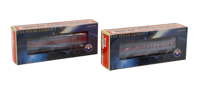 Lionel Model Train O Scale Polar Express and Harry Potter Assortment