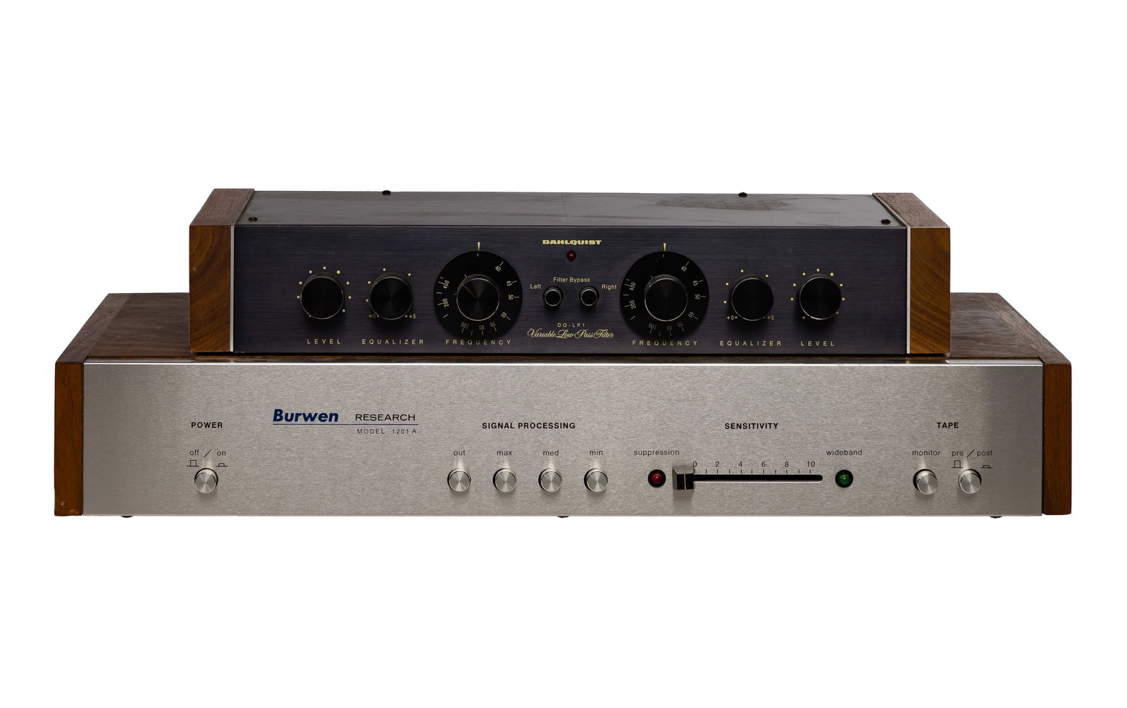 Burwen Research and Dahlquist Audio Equipment (1 of 2)