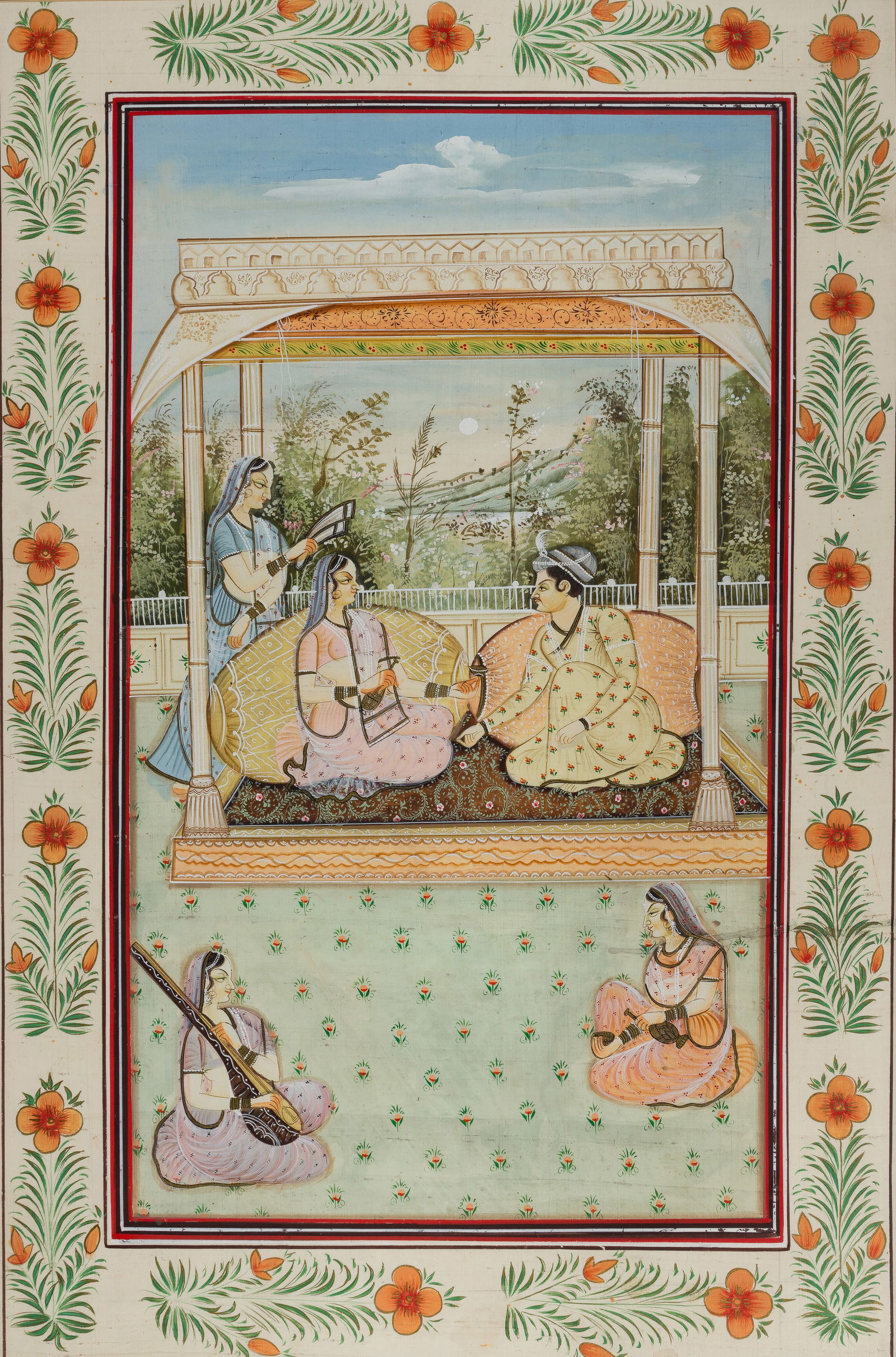 Indian School (19th Century) Gouache on Paper (1 of 2)