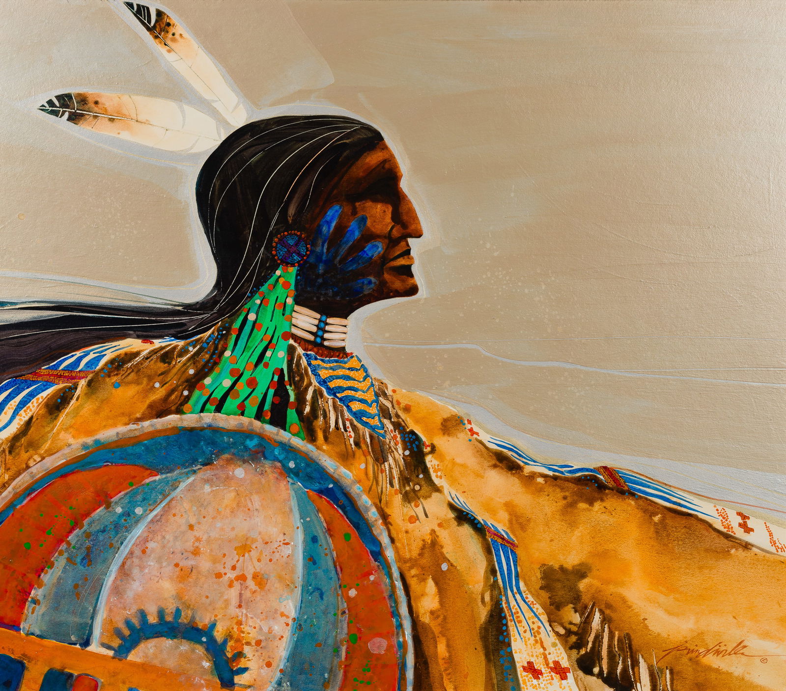 Jim Prindiville (American, b.1941) Mixed Media (1 of 3)