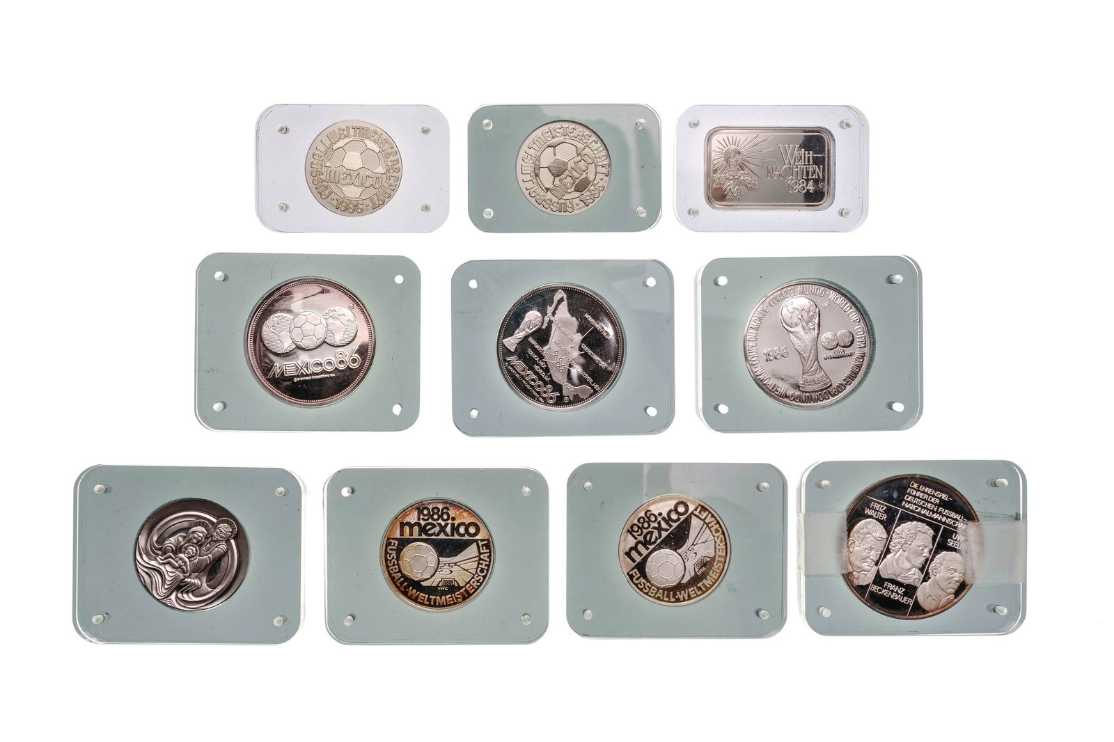 Mexican World Cup Fine Silver Token Assortment (1 of 2)