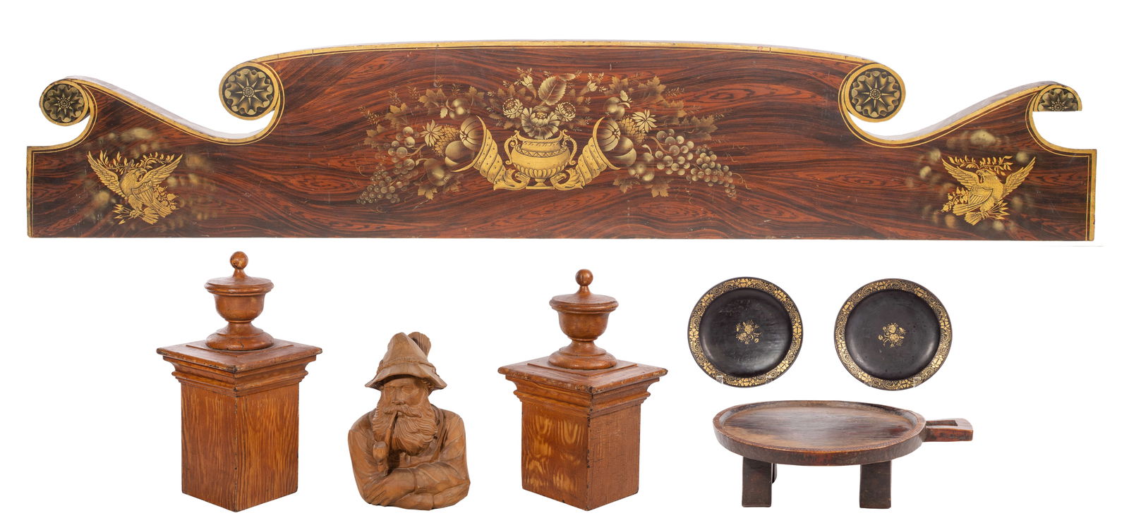 Decorative Wood Object Assortment (1 of 7)