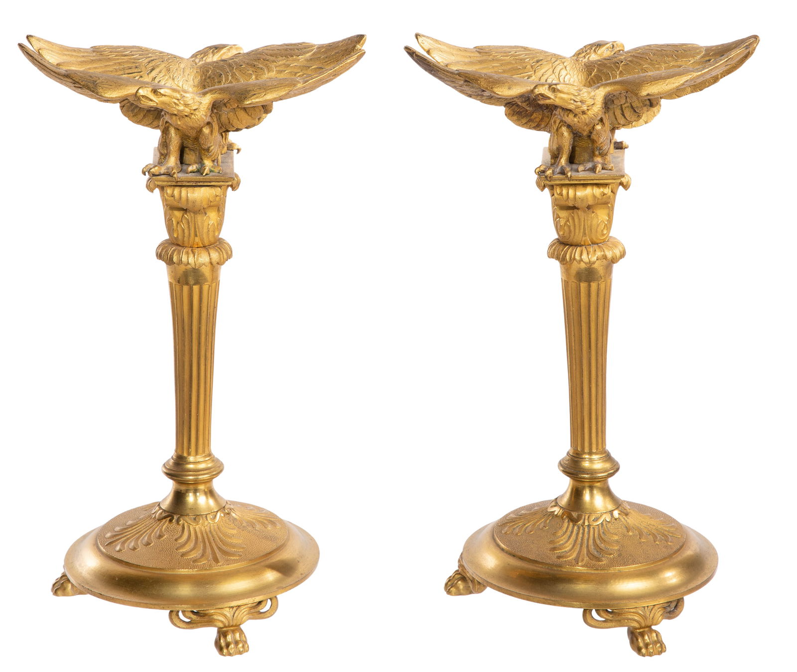 Gilt Bronze Eagle Garniture Set (1 of 2)