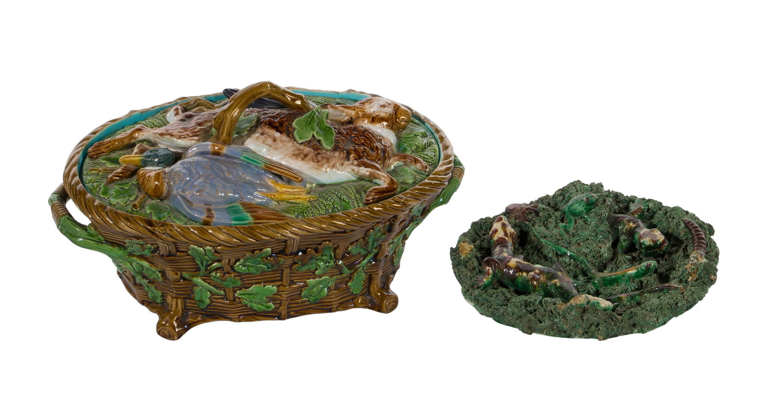 Minton Majolica and Palissy Ware (1 of 4)