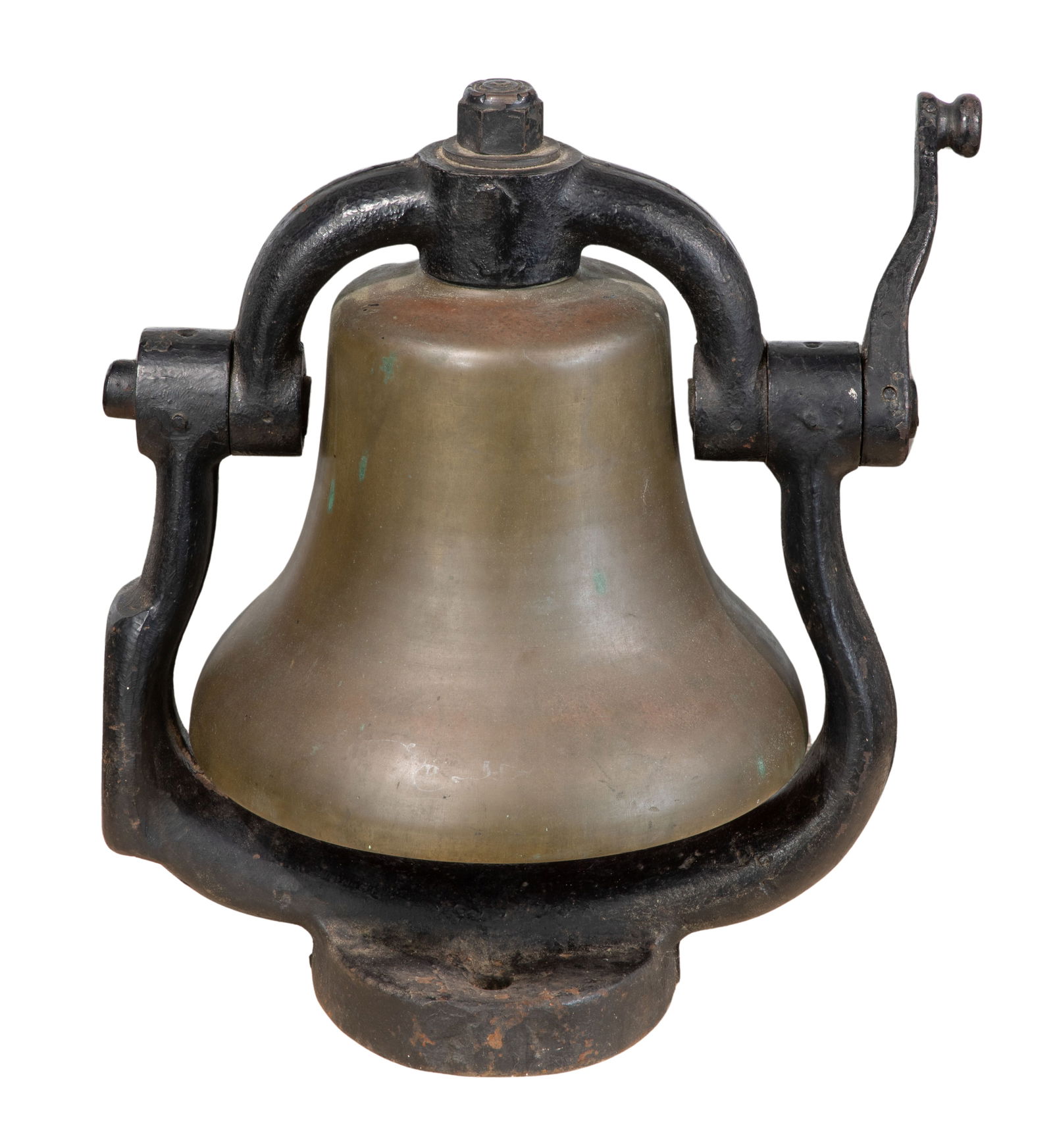Brass Railroad Steam Locomotive Bell (1 of 6)