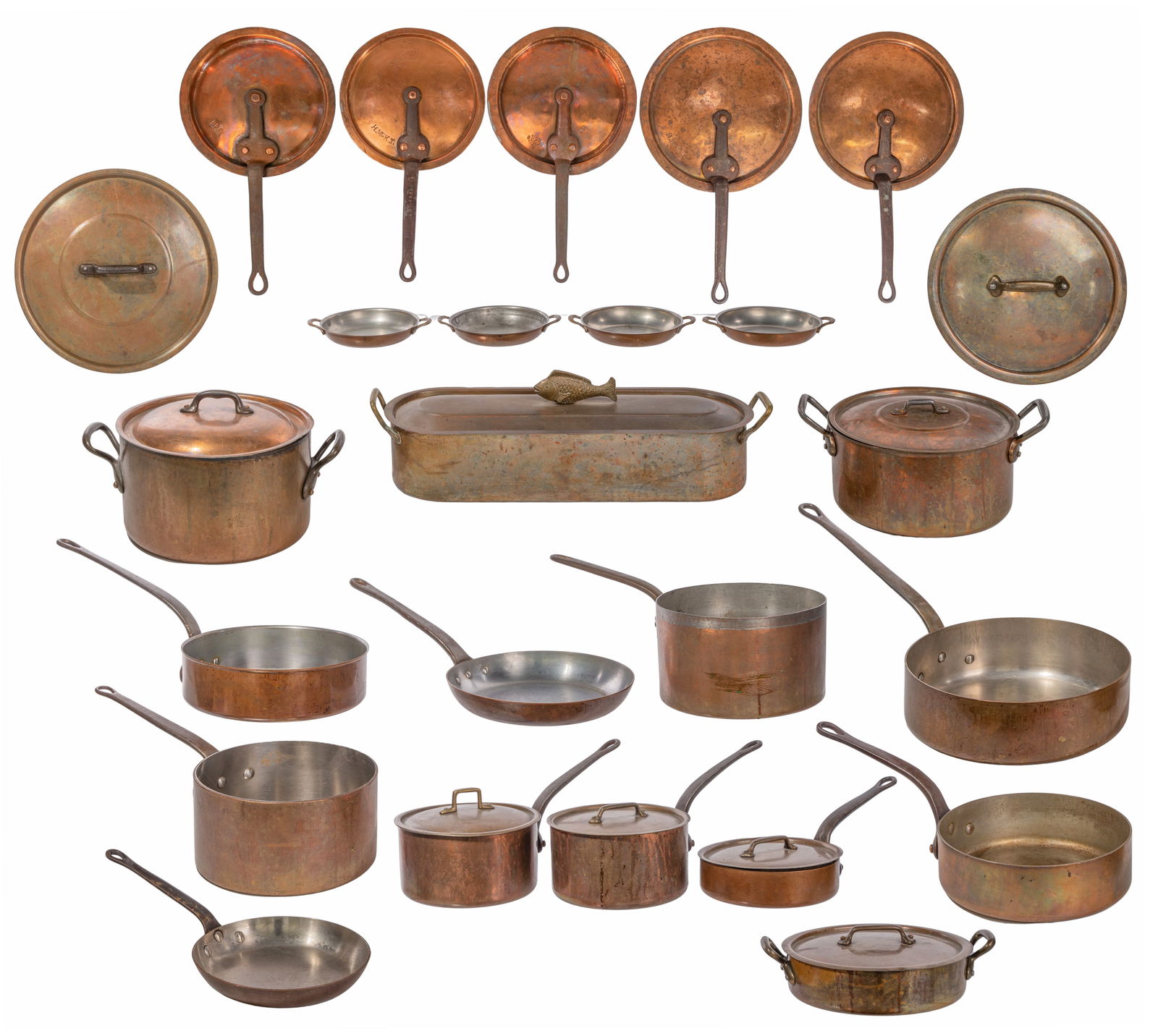 Copper Cookware Assortment (1 of 1)