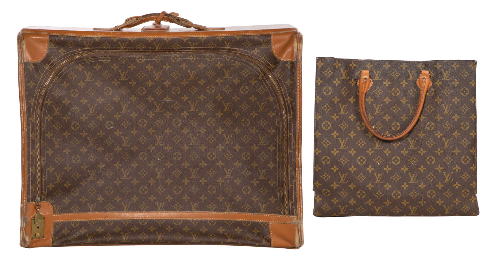 Louis Vuitton Suitcase and Tote Bag (1 of 10)