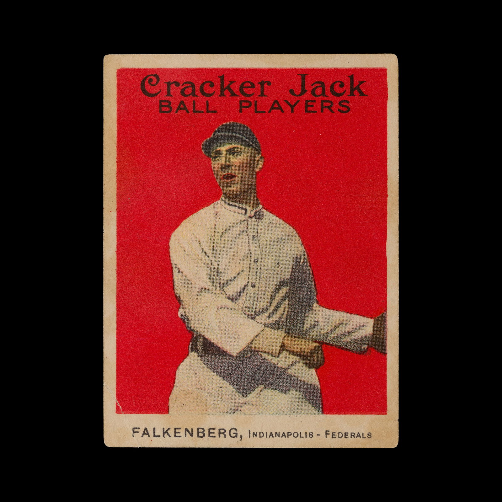 1914 Cracker Jack #20 Cy Falkenberg (1 of 2)