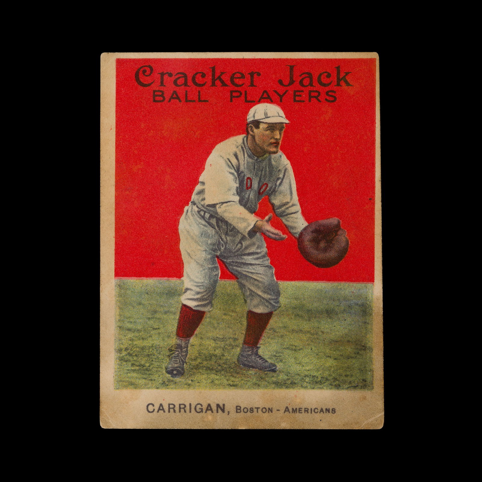 1914 Cracker Jack #27 Bill Carrigan (1 of 2)