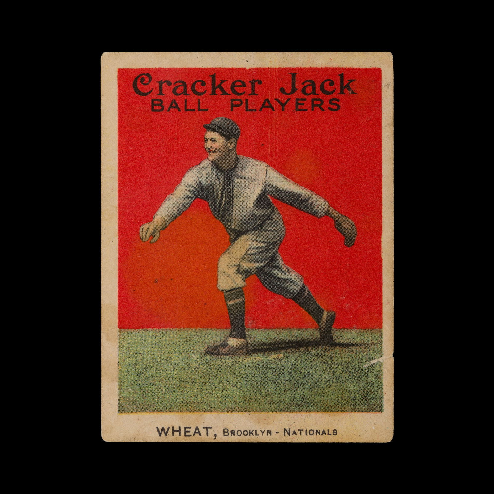1914 Cracker Jack #52 Zack Wheat (1 of 2)