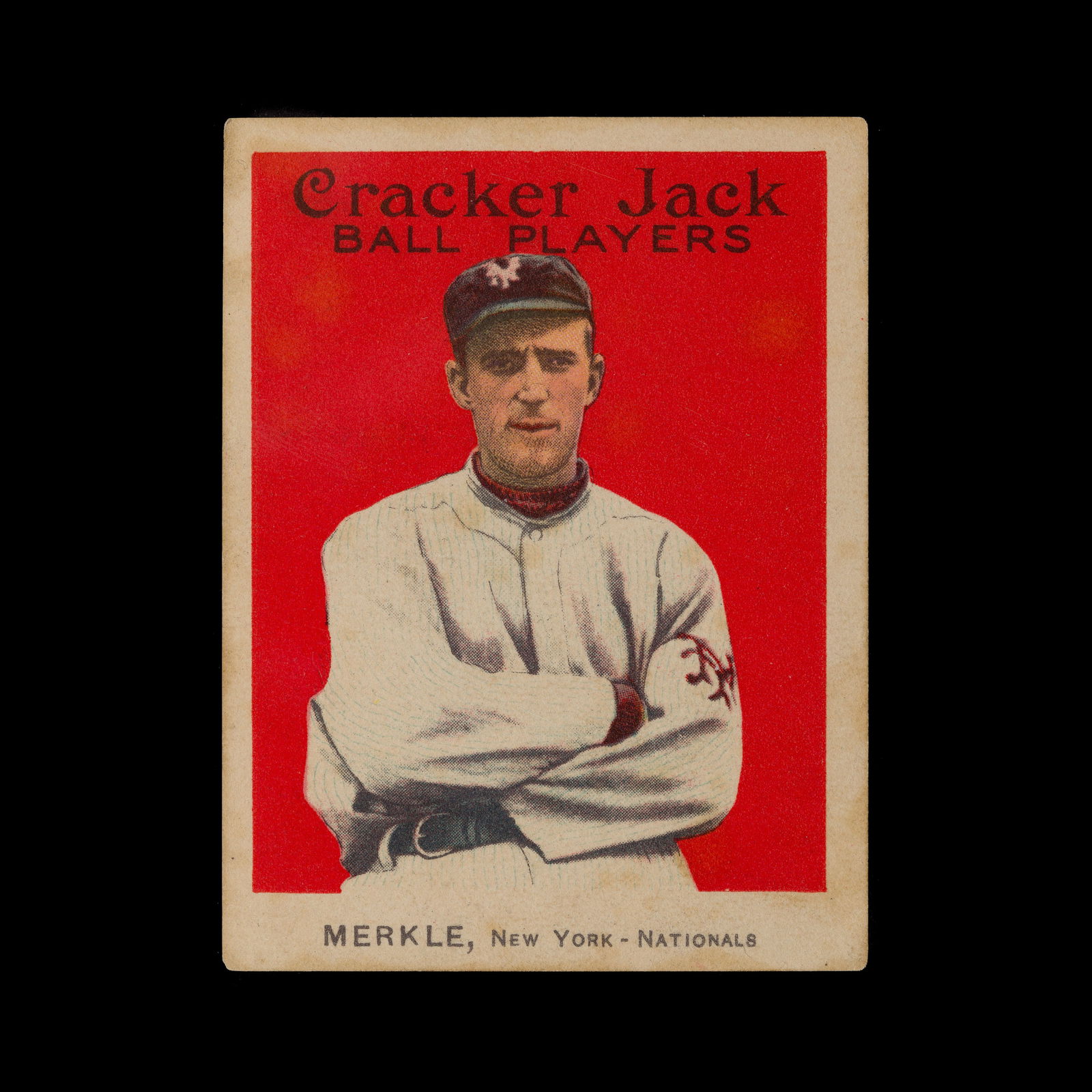 1914 Cracker Jack #78 Fred Merkle (1 of 2)