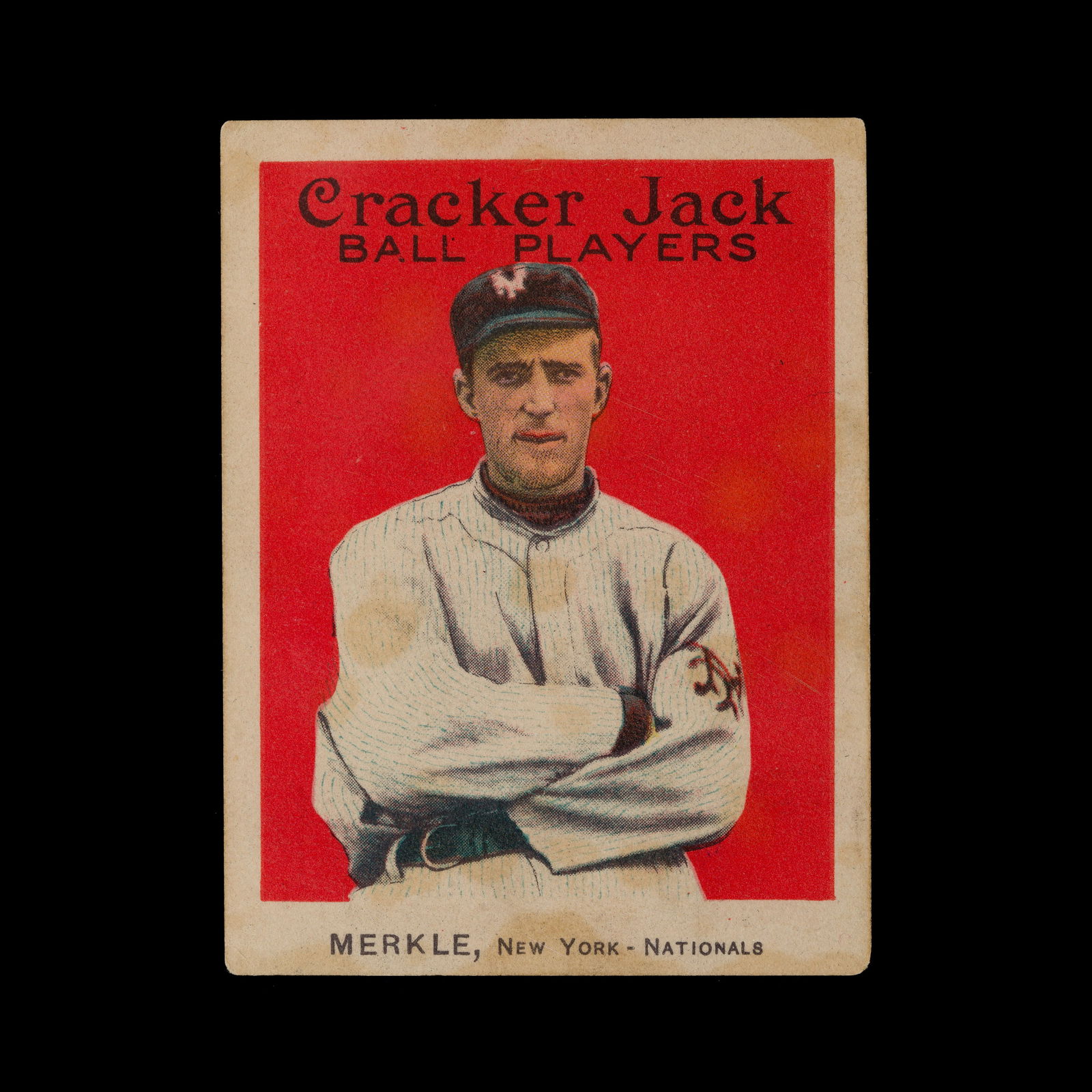 1914 Cracker Jack #78 Fred Merkle (1 of 2)
