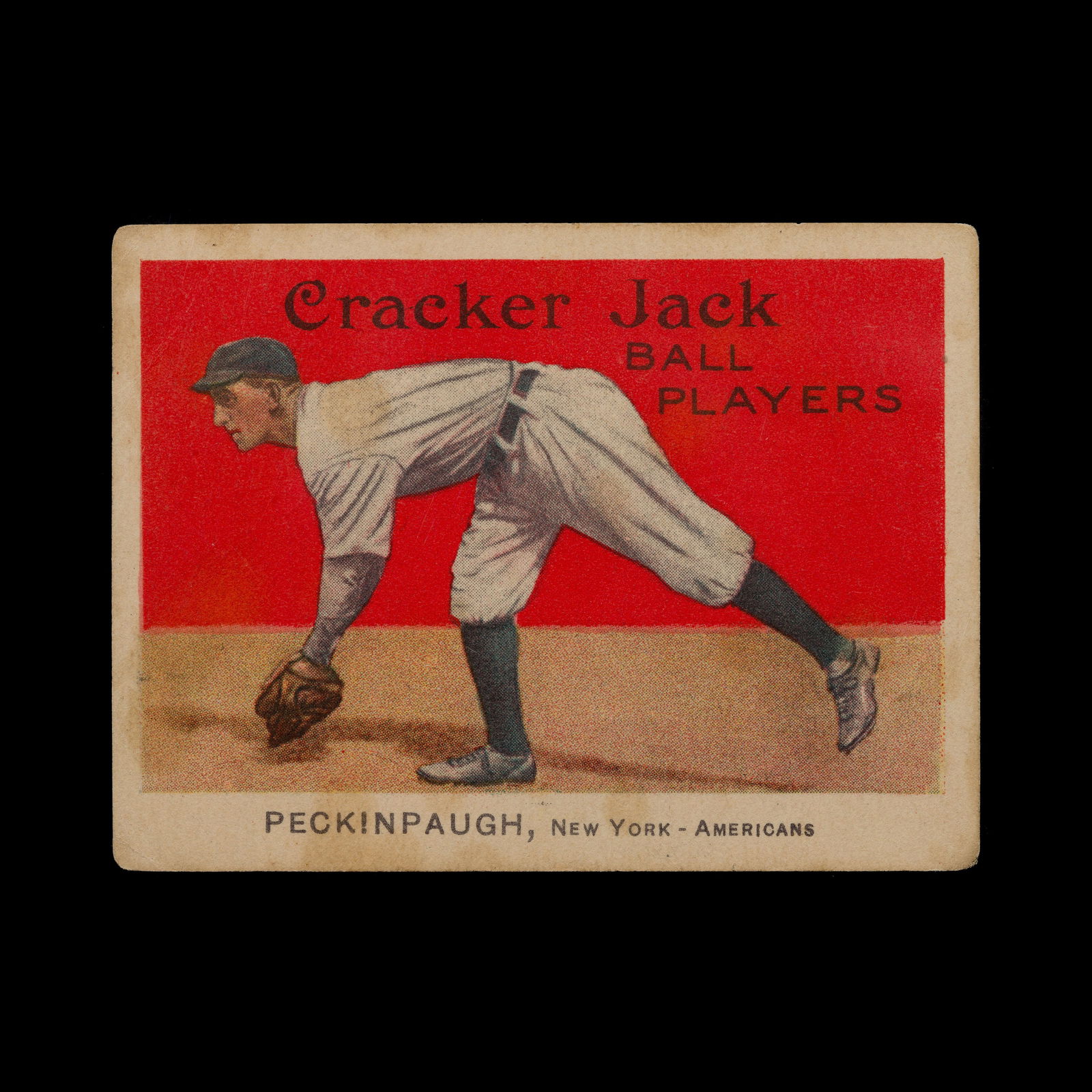 1914 Cracker Jack #91 Roger Peckinpaugh (1 of 2)