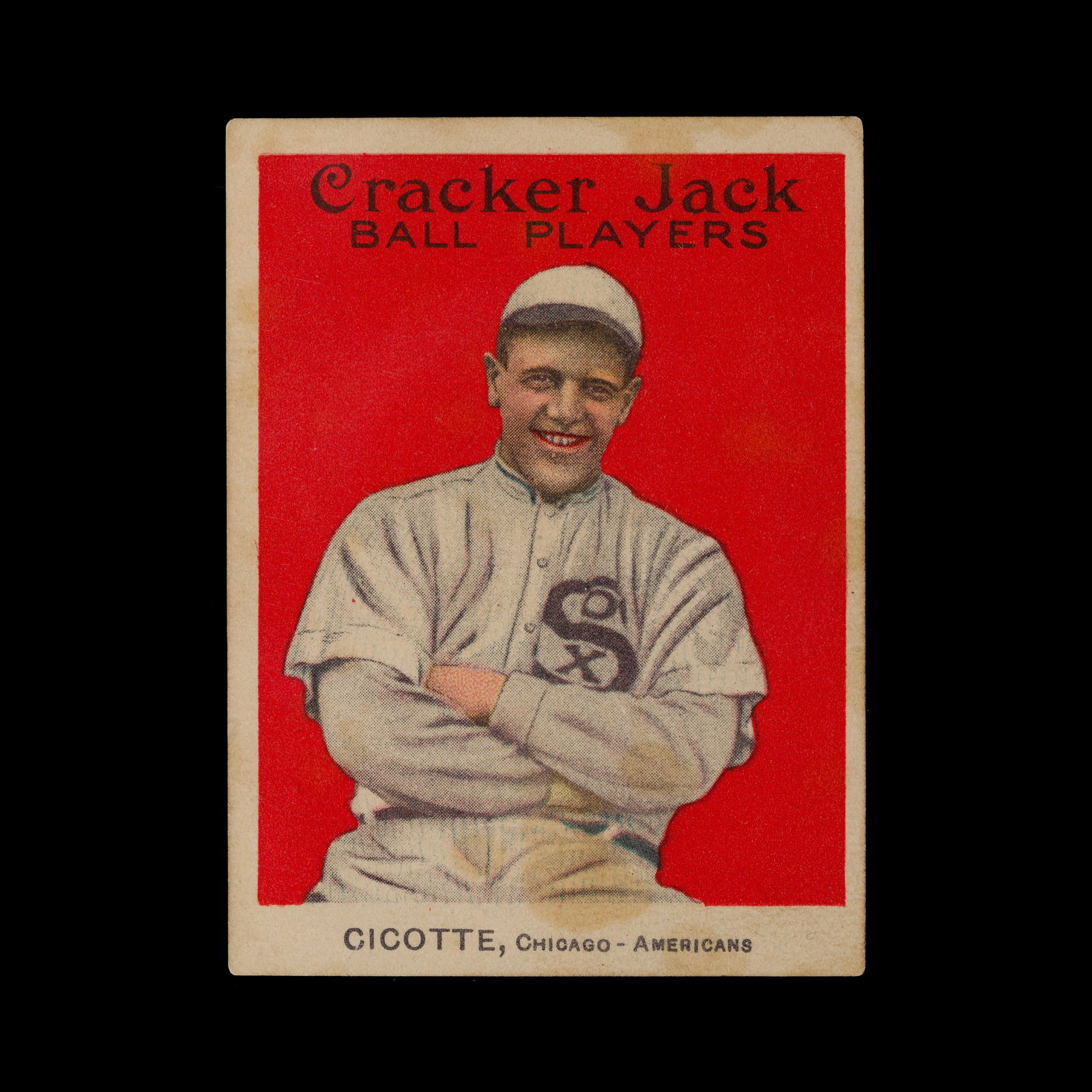 1914 Cracker Jack #94 Eddie Cicotte (1 of 2)