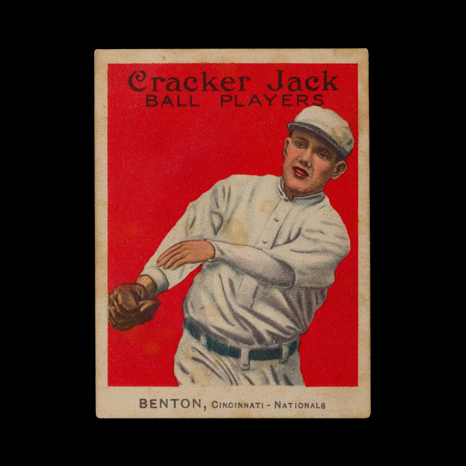 1914 Cracker Jack #97 Rube Benton (1 of 2)