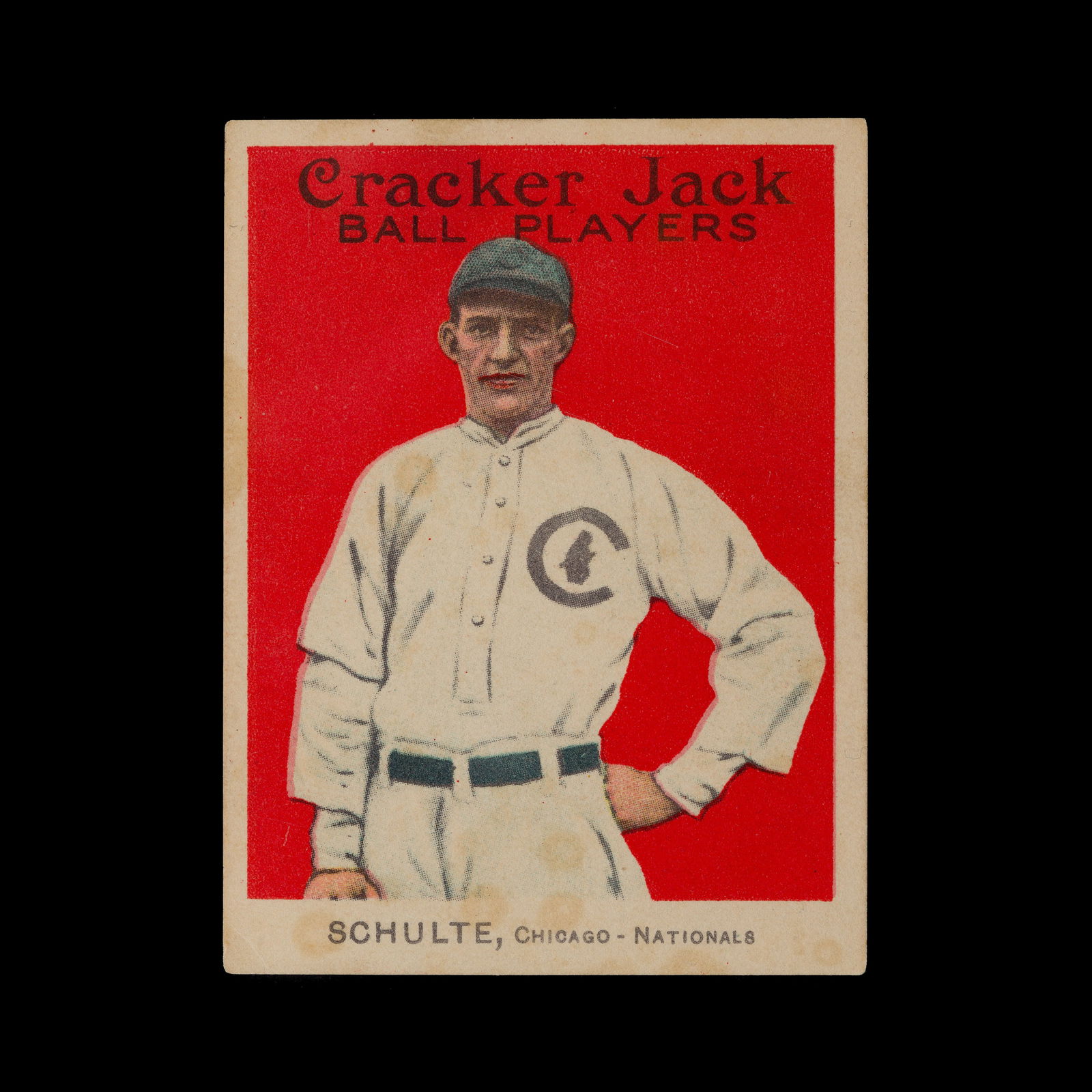 1914 Cracker Jack #101 Frank Schulte (1 of 2)