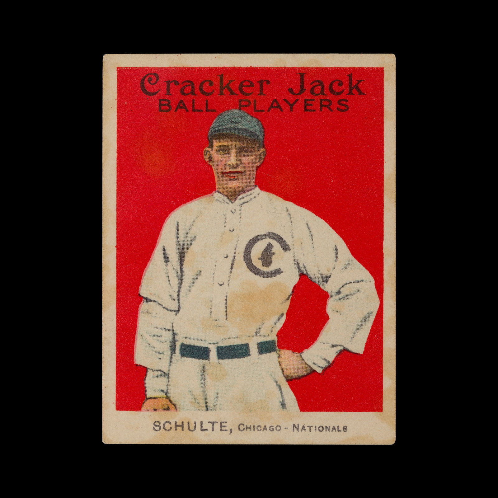 1914 Cracker Jack #101 Frank Schulte (1 of 2)