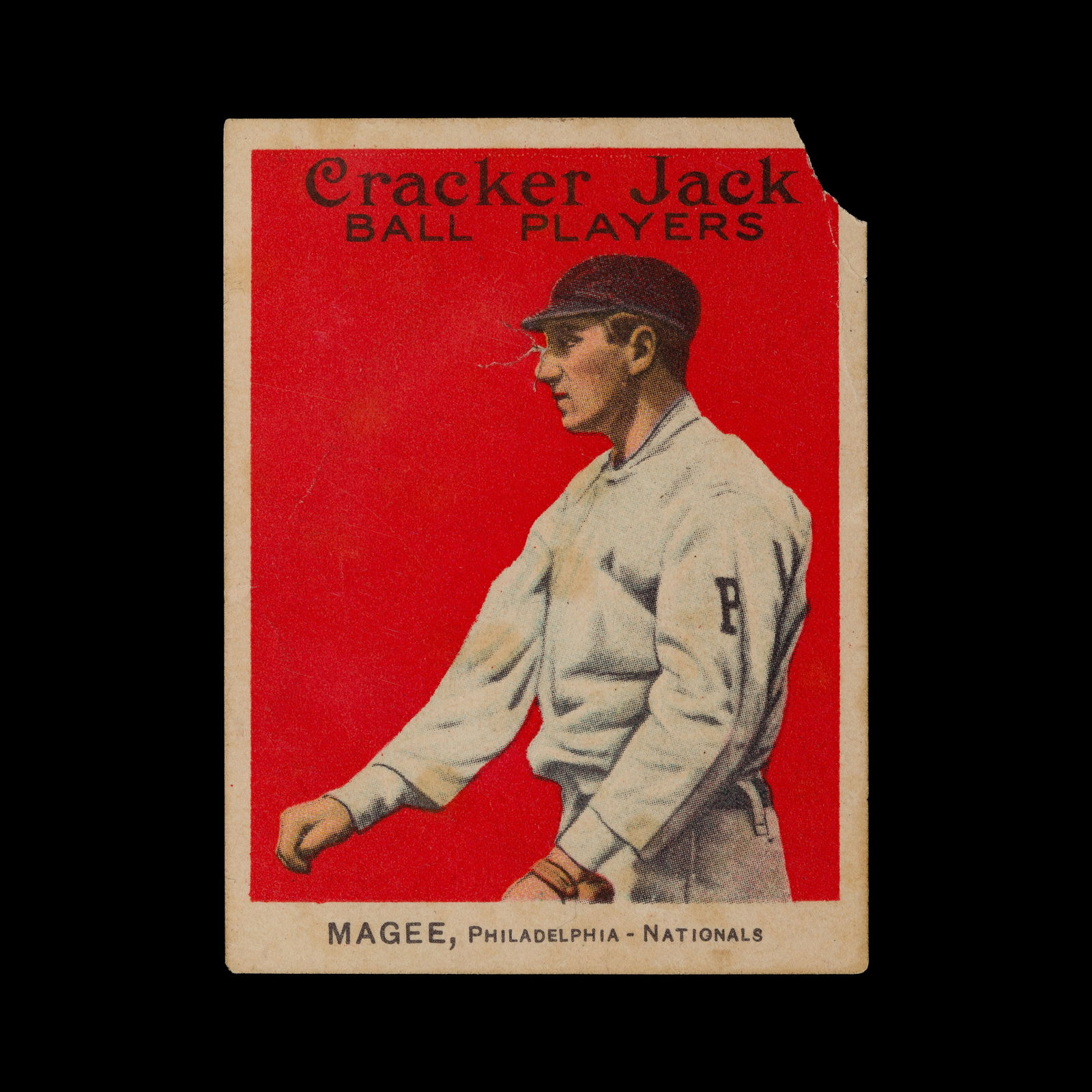 1914 Cracker Jack #108 Sherry Magee (1 of 2)