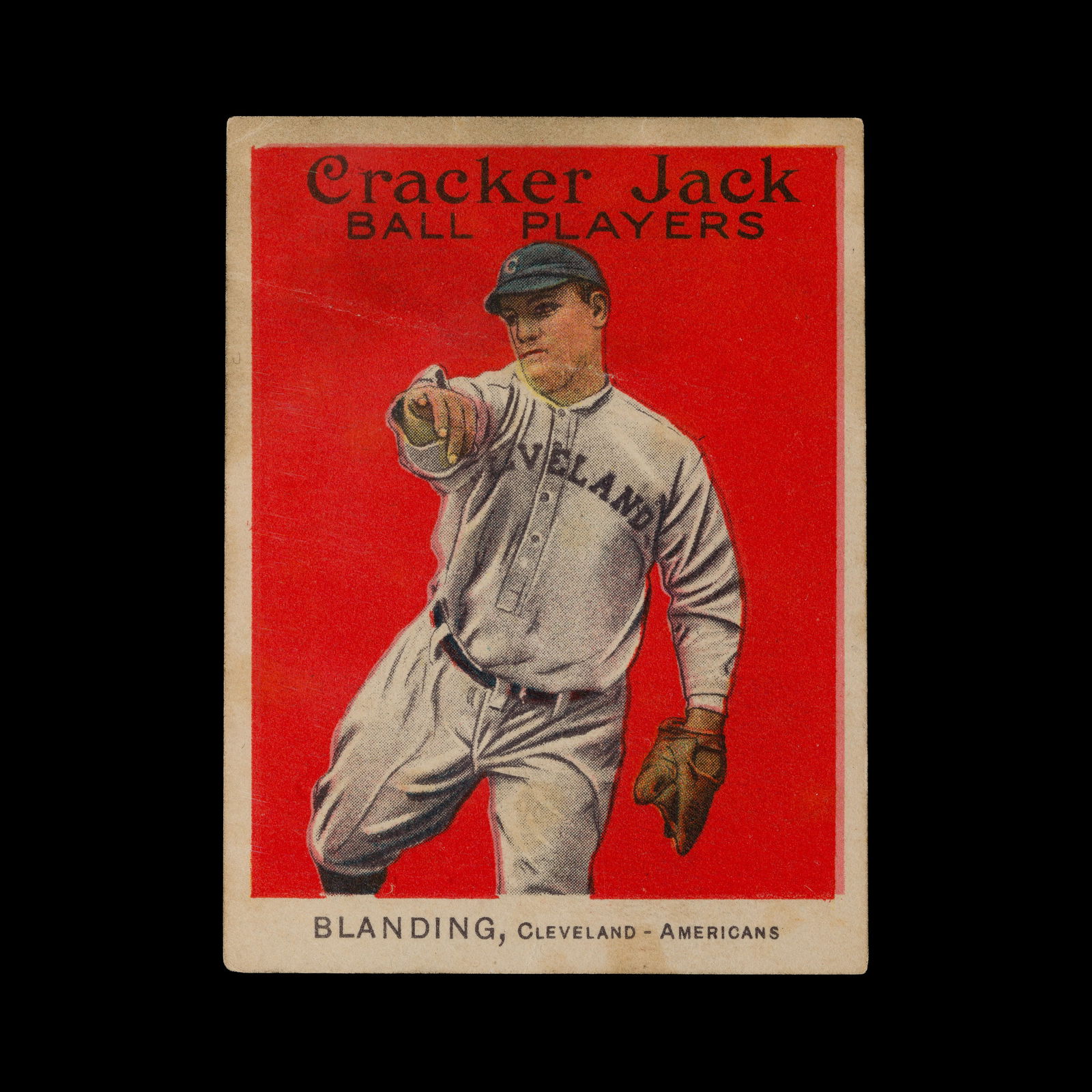1914 Cracker Jack #109 Fred Blanding (1 of 2)