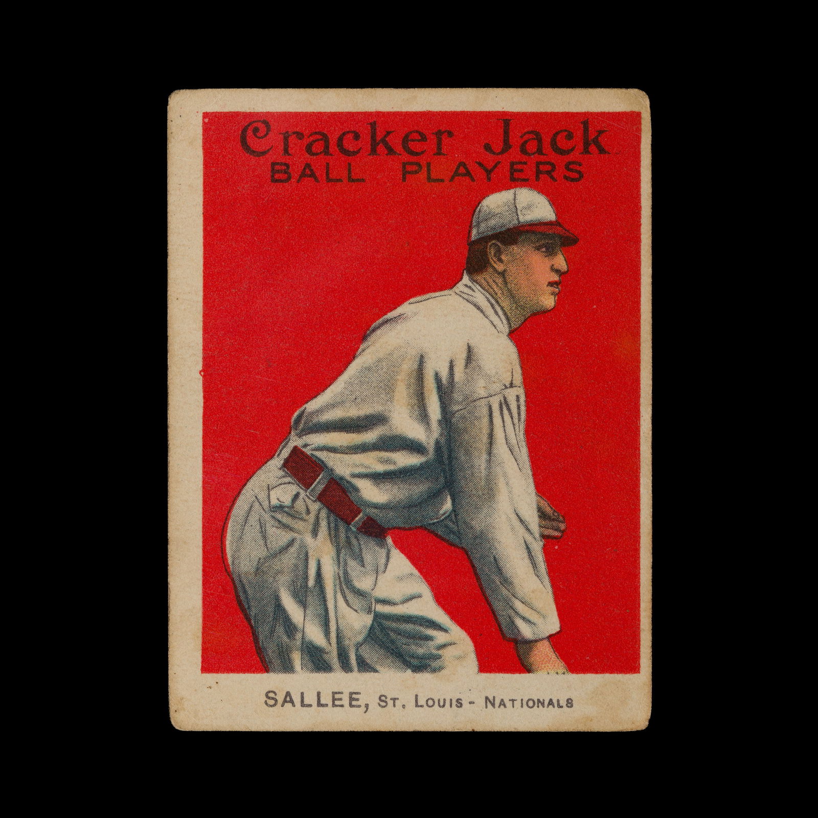 1914 Cracker Jack #123 Slim Sallee (1 of 2)