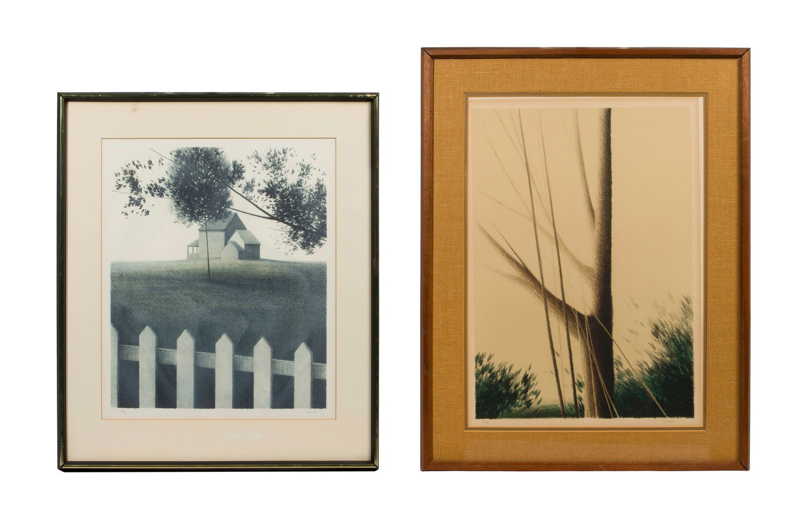 Robert Kipniss (American, b.1931) Lithographs (1 of 2)