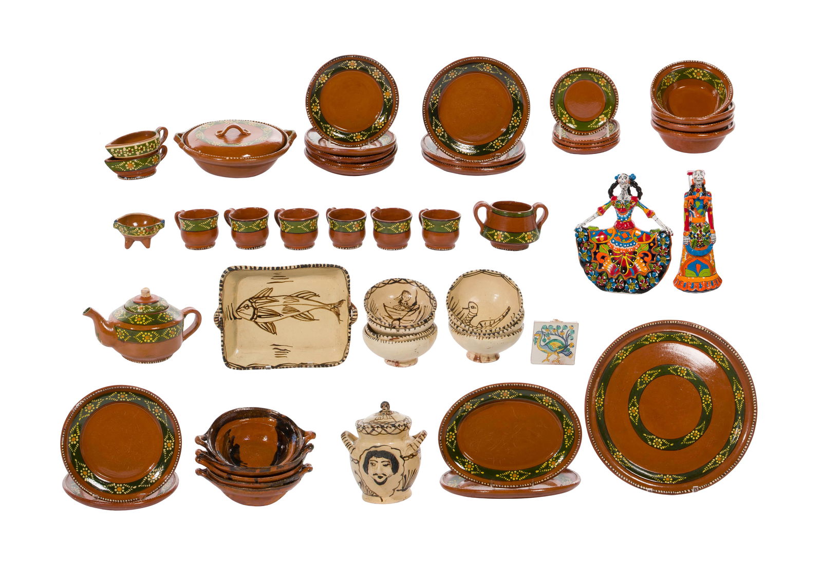 Mexican Pottery China Service (1 of 1)