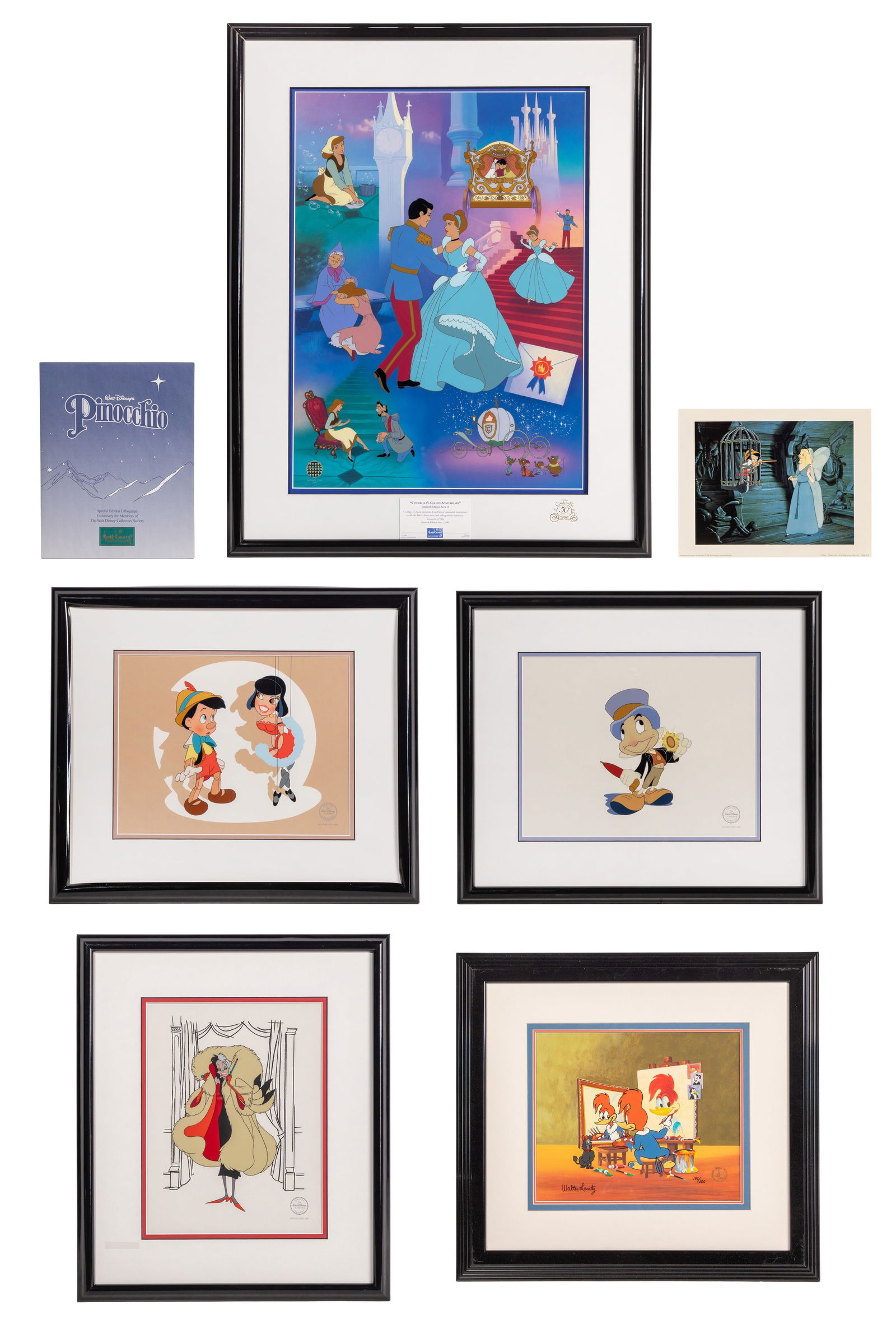 Walt Disney Sericel Assortment (1 of 14)