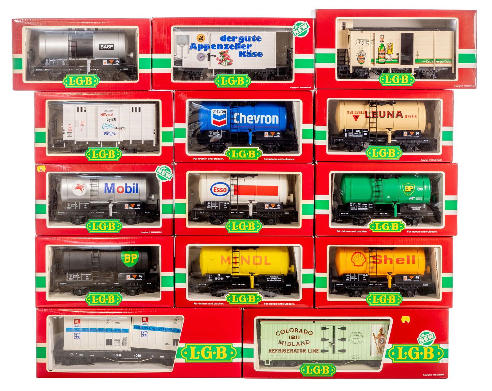 LGB Lehmann Model Train G Scale Car Assortment (1 of 1)