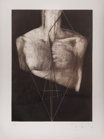 Roberto Cortazar (Mexican, b.1962) Etching