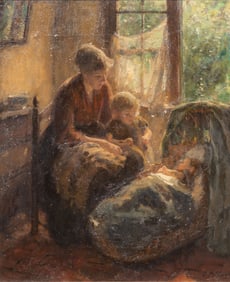 Bernard Pothast (Belgian, 1882-1966) Oil on Canvas