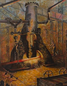 M. Arnold (American, 20th Century) Oil on Canvas