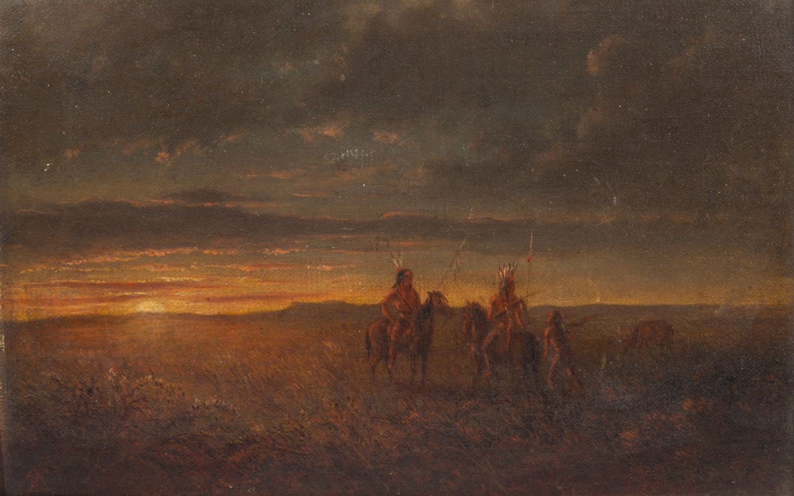 Unknown Artist (20th Century) Oil on Canvas (1 of 3)