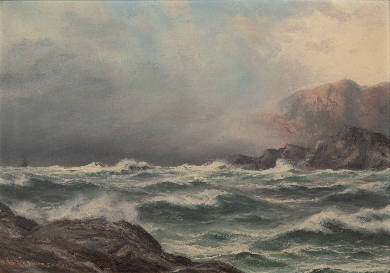 Unknown Artist (20th Century) Oil on Board (1 of 5)